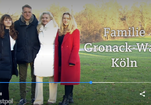 Familie Gronack-Walz im WDR